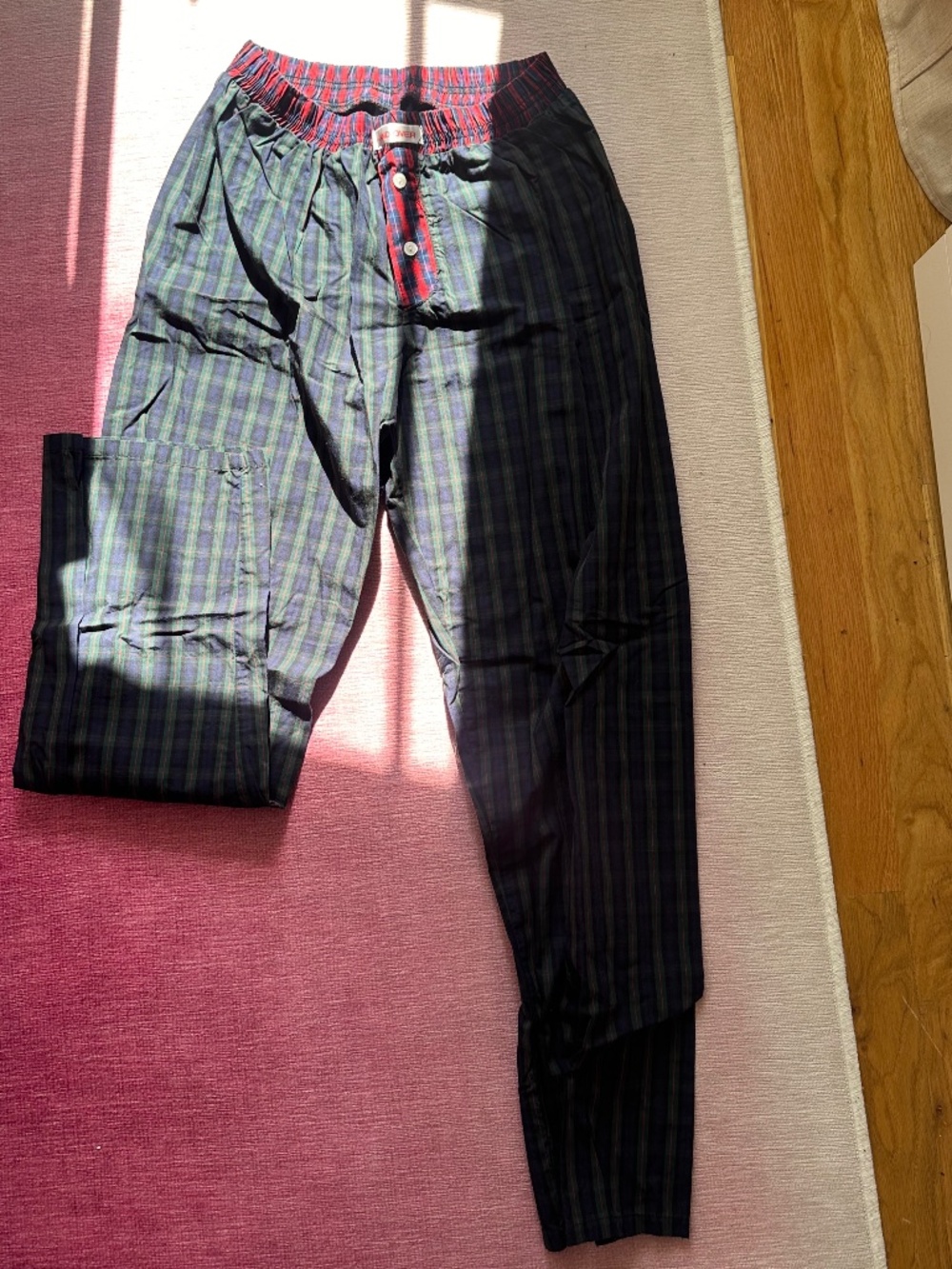 Handover Plaid Long Pants